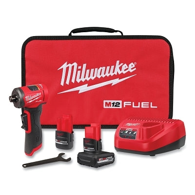 M12 FUEL 1/4 in Right Angle Die Grinder, 0.4 hp, 12 V, 20000 RPM, Kit with 1-M12 REDLITHIUM HIGH OUTPUT CP2.5 Battery Pack