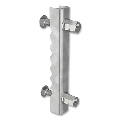 GlideLoc Parts and Accessories, 1 in L, Galvanized Steel, Rung Clamp