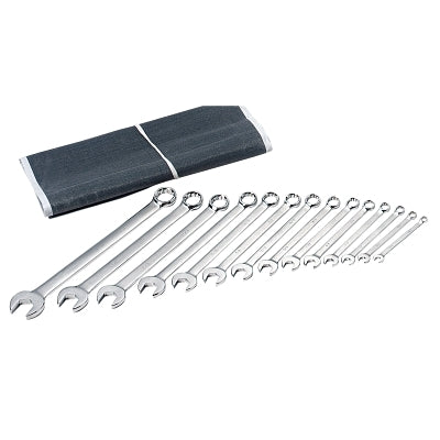 Combination Wrench Set, 14-pc, 12 Point, Metric