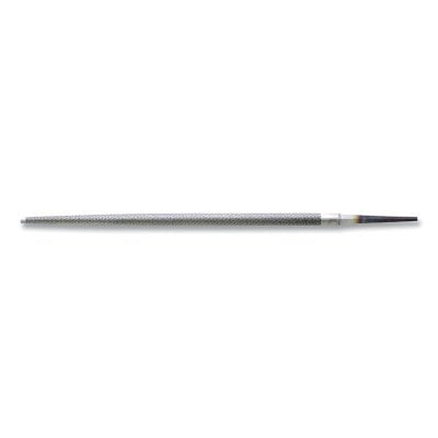 Round Bastard-Cut File, 4 in, Single Cut