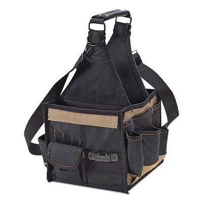 Electrical and Maintenance Tool Carrier, 25 Compartments, 8 in L x 8 in W x 16 in H