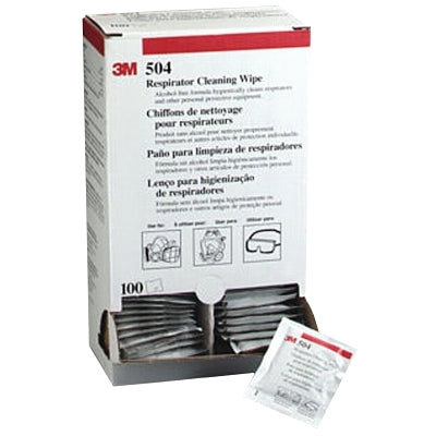 3M 504 Respirator Cleaning Wipes, Assembly, Mechanical, Painting