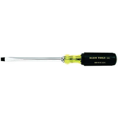 Keystone-Tip Cushion-Grip Screwdrivers, 5/16 in, 10 15/16 in Overall L