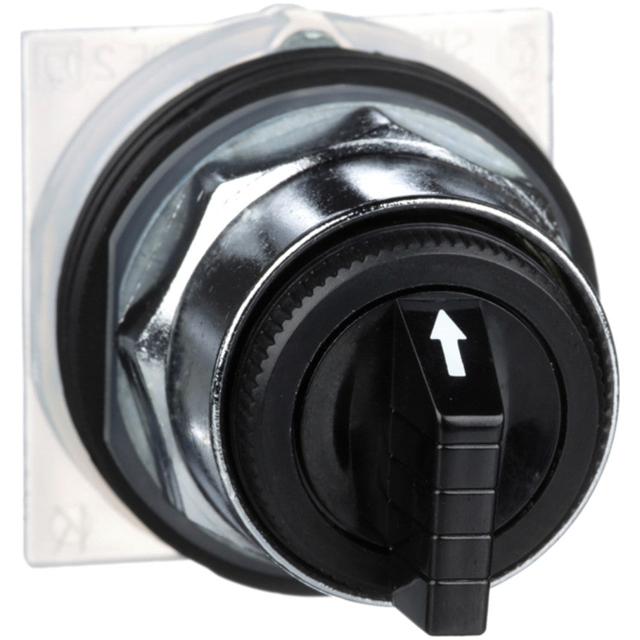 Non-Illuminated 3-Position Selector Switch Manual Return with Knob