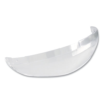 3M 82542-00000 Replacement Chin Protector CP8, Clear, Polycarbonate, 3 in H x 8 in L