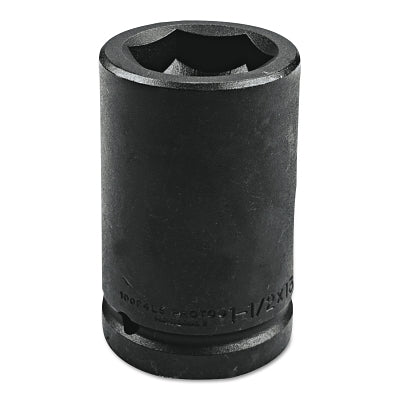 Budd-Wheel Deep Impact Sockets, 1 in Drive, 1 1/2 in; 13/16 in, 4 Points