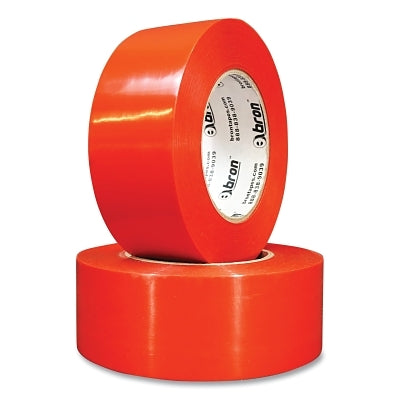 Utility Grade Polyethylene Tape, BT-4014P, 72 mm W x 55 m L, Pinked Edge, Red