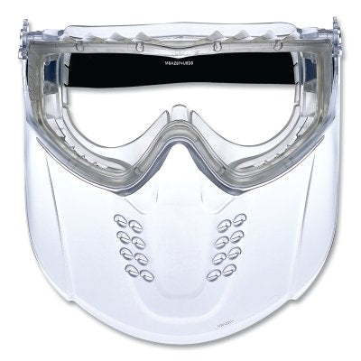 Sightgard Vertoggle Safety Goggles/Faceshield Combination, Standard size, Clear, Elastic strap