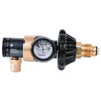 Regulator, CO2/Argon, 0 to 60 CFH, CGA-580, 3000 psi inlet