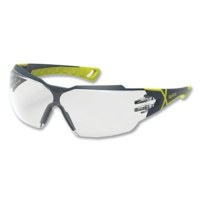 MX300 Anti-Fog Safety Glasses, Clear, TruShield 2SF, Gray/Lime
