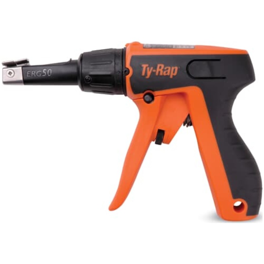 Ty-Rap Ergonomic Cable Tie Installation Tool, 50 to 120 lb. Cable Ties