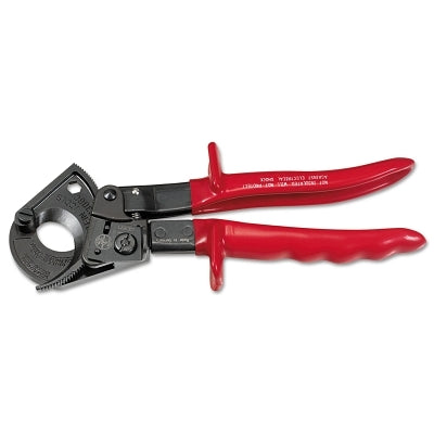 Ratcheting Cable Cutter, 10.25 in OAL, Shear Cut, 600 to 750 kcmil Cable, 1-1/8 in Data Cable, 600 to 750 MCM Wire