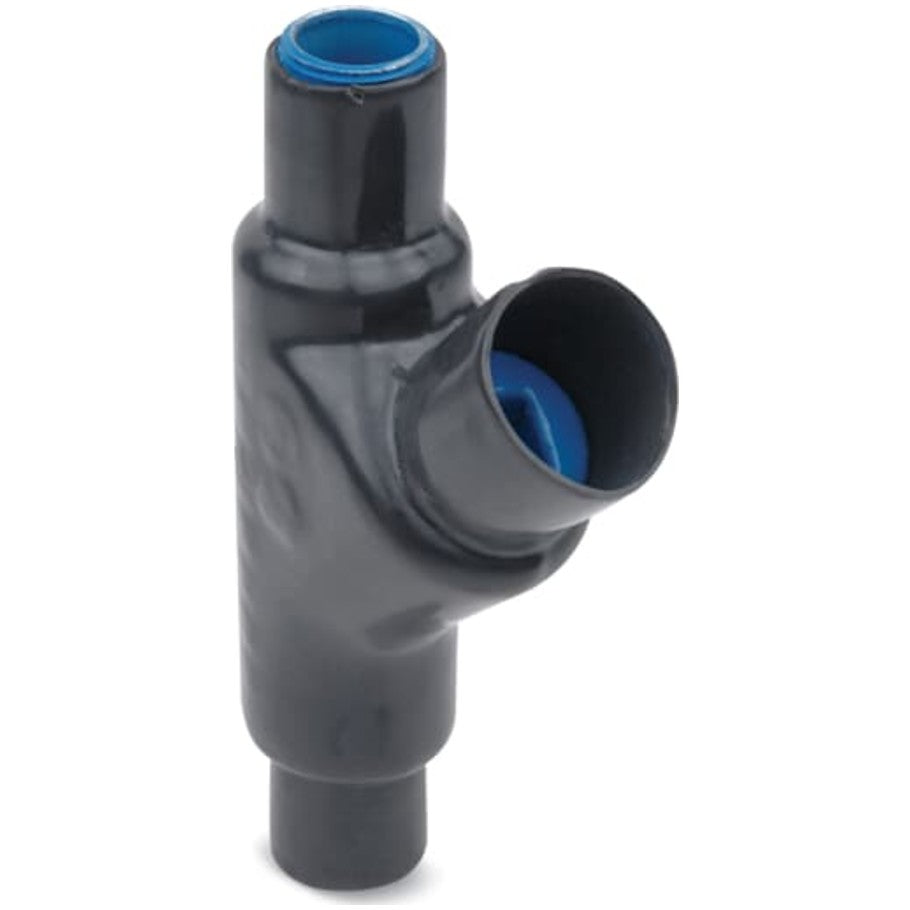 3/4 Inch Ocal-Blue PVC Coated Iron Alloy Vertical Sealing Fitting