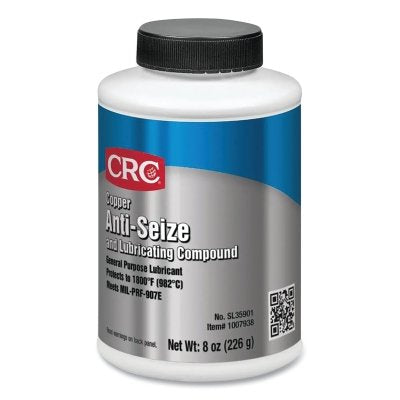 Copper Anti-Seize and Lubricating Compound, 8 oz