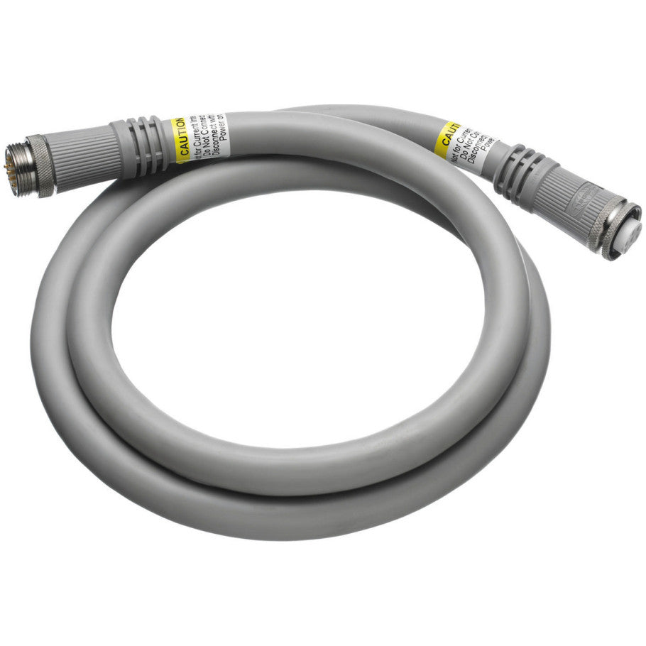 Linkosity Double Ended Extension Cable, PVC Insulated, Copper Conductor, 20A, 600V, 4 Pole, 12/10 AWG, 10 ft., Gray