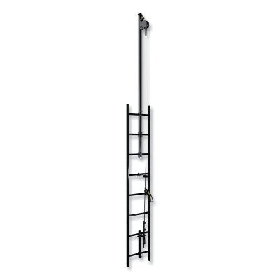 DBI-SALA Lad-Saf Cable Vertical Safety System Bracketry Climb Extension, Galvanized Steel