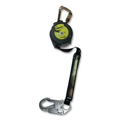 Turbolite+ Scorpion Fall Limiter, Vectran, 8 ft, Swivel, 420 lb, Locking Snap, 420 lb, 1 Leg