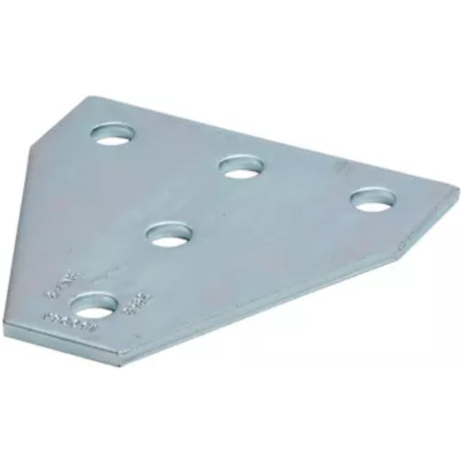 5- Hole Tee Plate Gussetted
