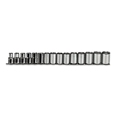 Torqueplus Metric Socket Set, 15-Pc, 1/2 in, 6-point