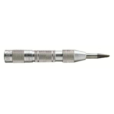 Ball Bearing Automatic Center Punch, 5 in, 1-1/4 in tip, Aluminum