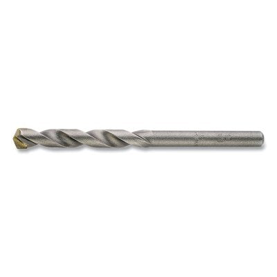 1818 Masonry Carbide Tipped Twist Drill Bit, 1/4 in Cutting dia, Radial Point, 4 in OAL