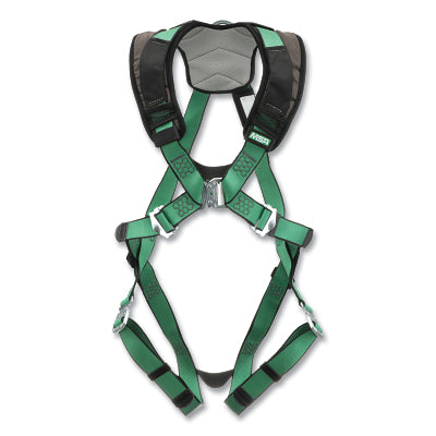 V-FORM+ Full-Body Harness, Back D-Ring, Std, QC Chest/Leg Strap Buckles, Shoulder Padding