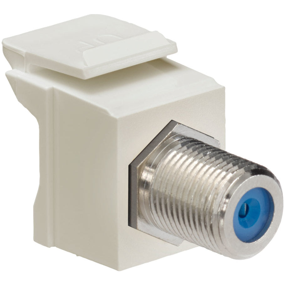 QuickPort Feedthrough F-Connectors, Ivory