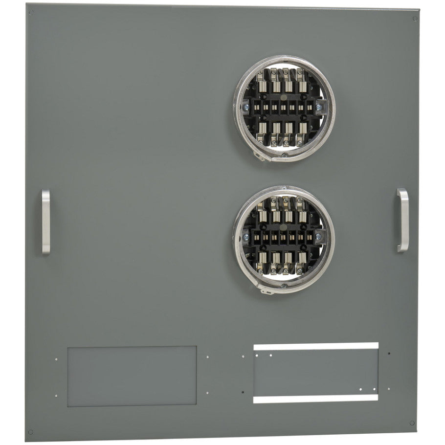Switchboard meter Door, 15-Jaw Socket, Height 30 in.
