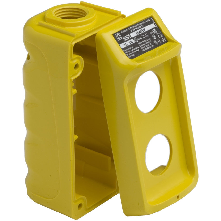 Pendant Station Replacement Enclosure, Yellow