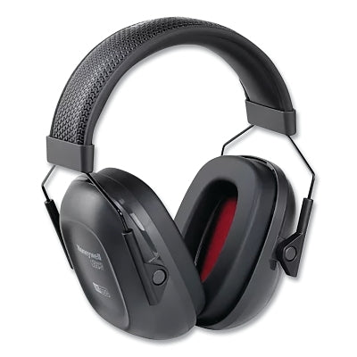 VeriShield 100 Series Passive Earmuffs, 20 dB, Black, Helmet Mounted, VS110HFB, Thin Cup