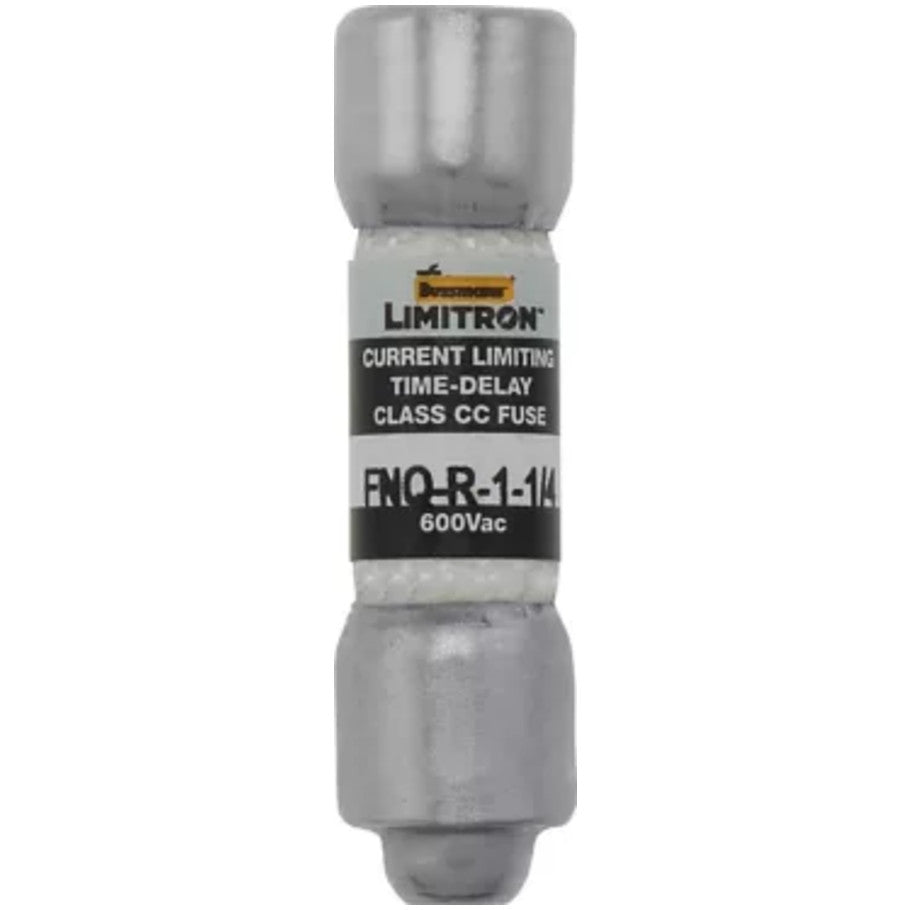 Limitron FNQ-R Series Class CC Time Delay Fuse, Rejection-Type, Current-Limiting, 1-1/4A, 600V