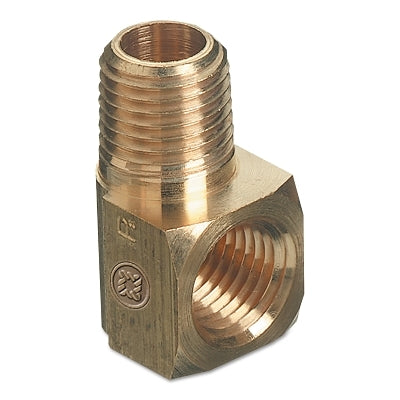 Pipe Thread Elbows, 3,000 psig, Brass, 3/8 in NPT
