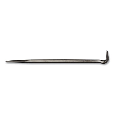 Rolling Head Pry Bars, 1/2" Hex, 5/8" 90 Chisel; Straight Tapered Tip, 16"