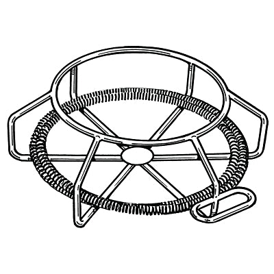 Drain Cleaner Cable Carrier, Holds 75 ft of 7/8 in Cable, C-10