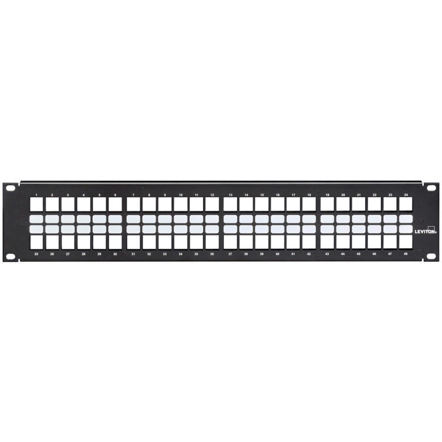 QuickPort Field Patch Panel, Configurable High Density, 48-Port, 2 RU