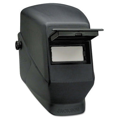 WH10 HSL 2 Passive Welding Helmet, SH10, Black, Lift Front, 2 in H x 4-1/4 in W, w/386 Cap Adapter