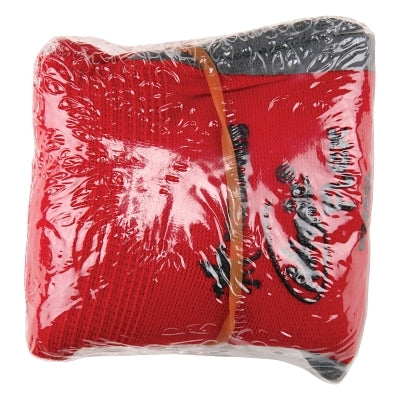 Ninja Flex Nylon Shell Gloves, Medium, Red/Gray