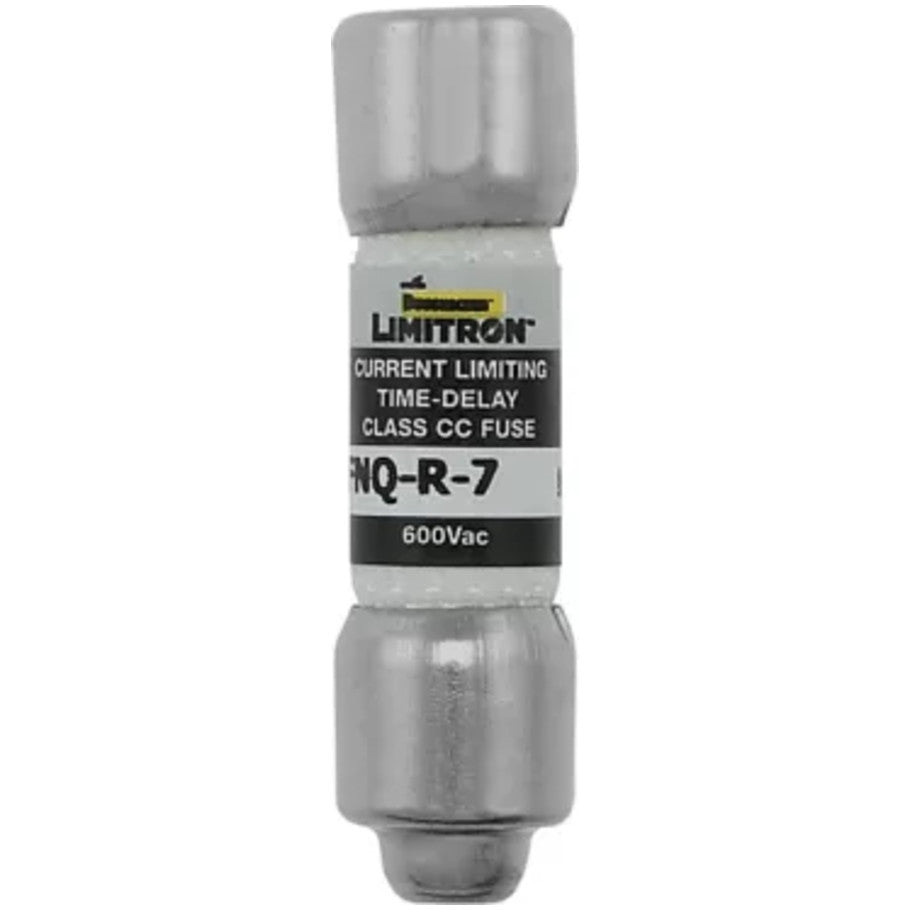 Limitron FNQ-R Series Class CC Time Delay Fuse, Rejection-Type, Current-Limiting, 7A, 600V