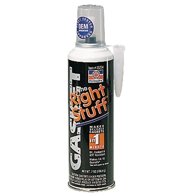 The Right Stuff Gasket Maker, 7 oz Automatic Tube, Black