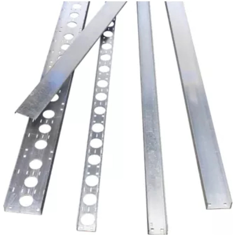 Cable Tray, Aluminum, 144 x 6 x 1.75 in, ACC-06, 6 in, 1.75 in. H, 144 in L