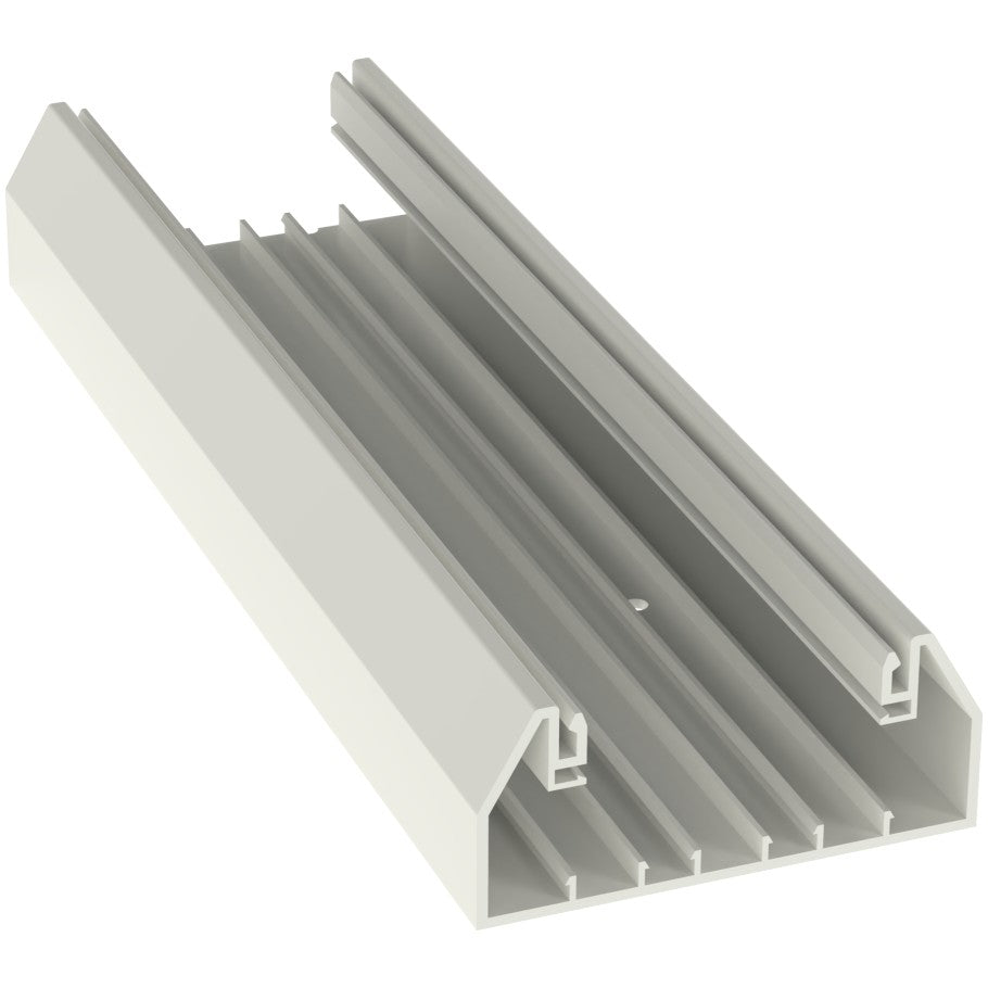 Surface Raceway, T-70 Base, 8 ft, Off-White