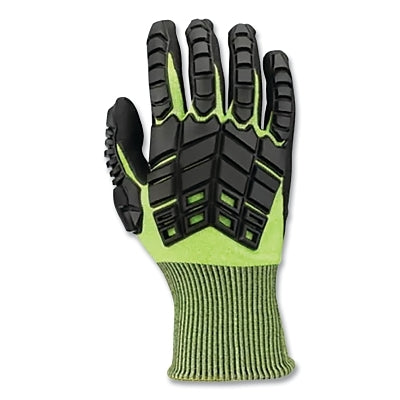 Rig Dog Light NBR High Dexterity Gloves, High Performance Polyethylene, Size 9, Green/Black