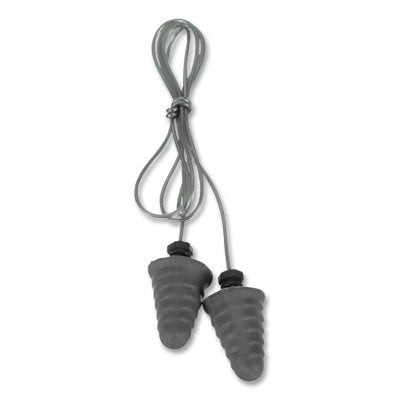 3M P1301 Next Skull Screws Earplug, Polyurethane, Silver, Corded