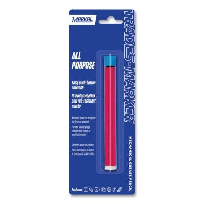 Trades Marker All Purpose Marker Refill, Red, 6 EA/PK