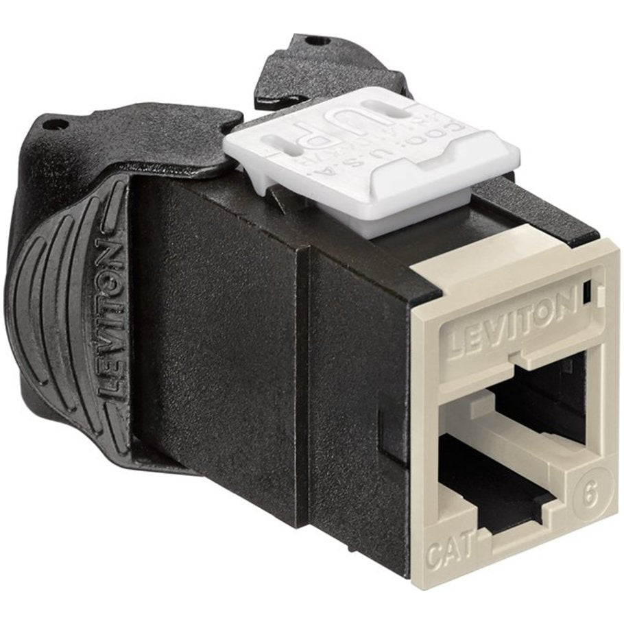 Atlas-X1 Cat 6 Component-Rated QuickPort Connector, Ivory