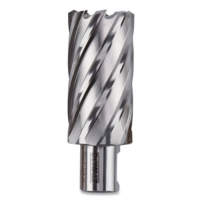 Annular Cutter, 1-1/4 in Cutter Dia, 2 in Cutting Depth, 2 in OAL, Bright Finish