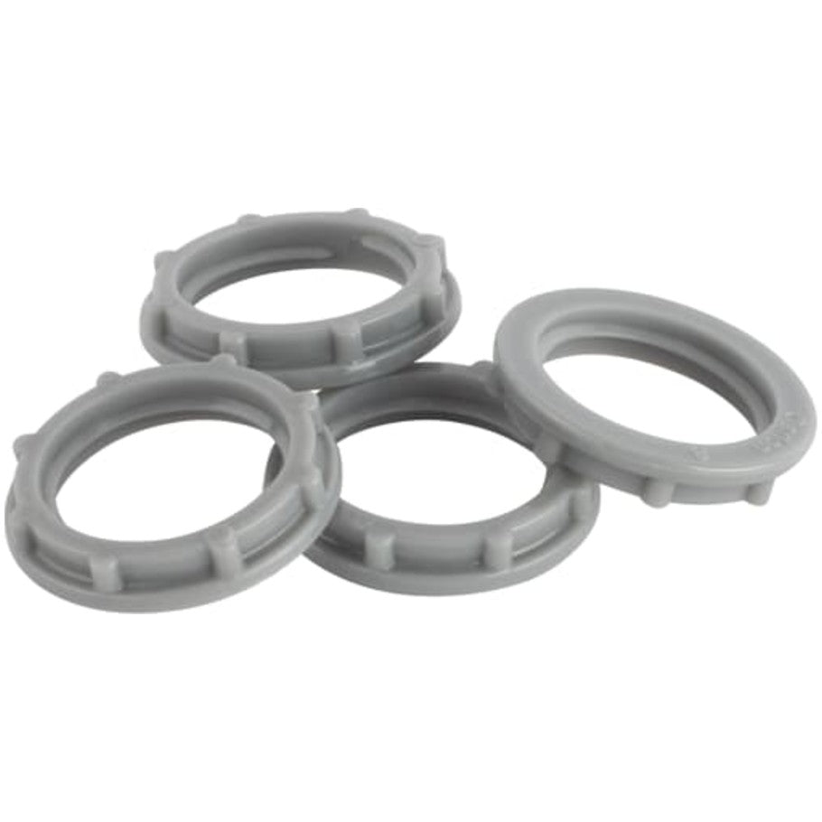 Steel City Locknut, Nylon, Rigid/IMC Conduit, 3/4 in.
