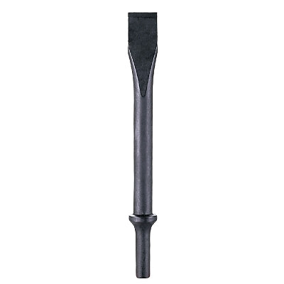Impact Chisel, 0.401 in Shank, 3/4 in Tip, 7 in OAL, Flat Chisel