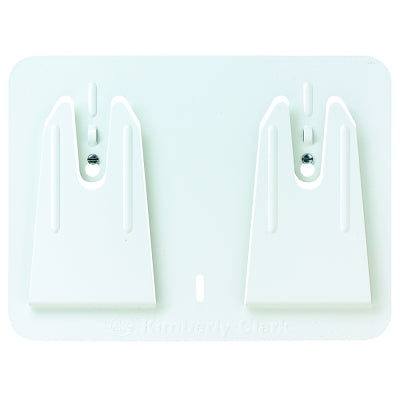 Access Wall Mount Wiper Dispensers, Wall, Steel, White