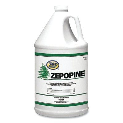 ZEPOPINE Disinfectant, 1 gal, Bottle, Pine Scent